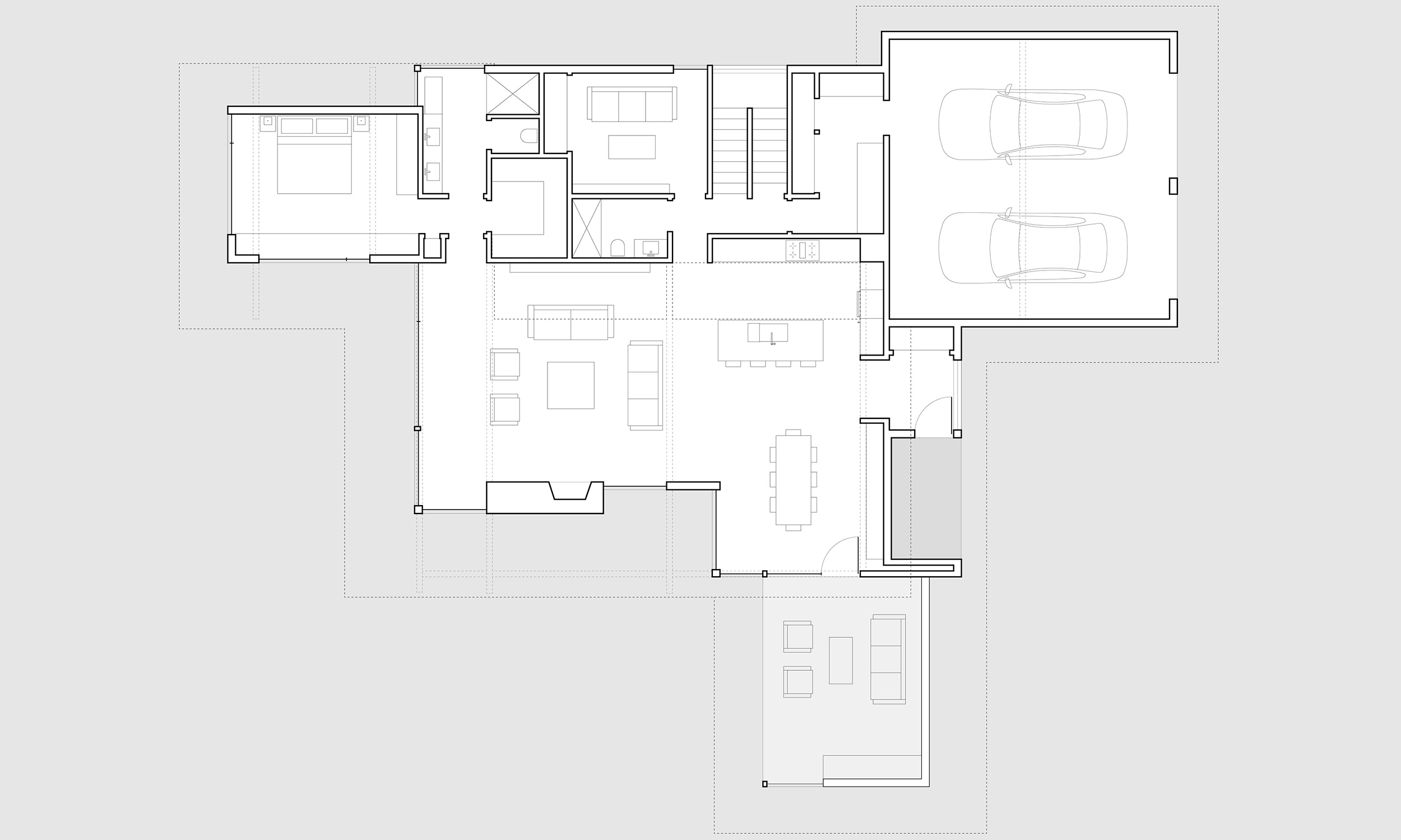 Graphic plan for Axiom 2650 main level