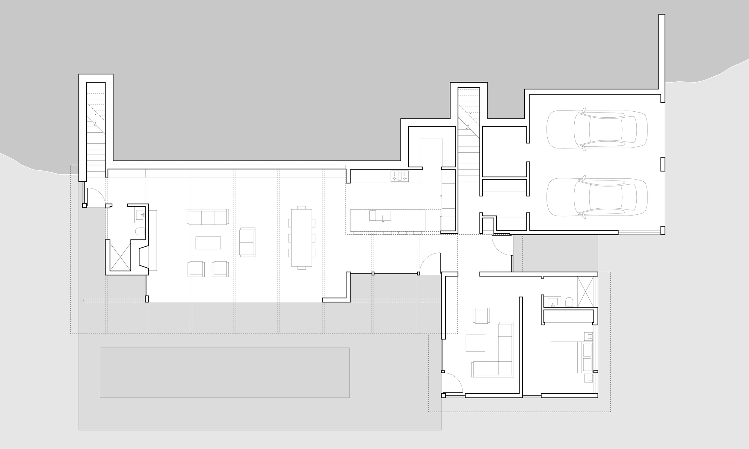 Graphic plan for Axiom 3250 main level