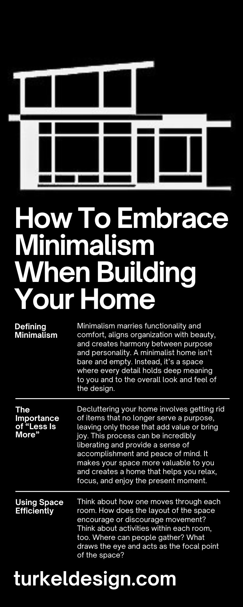 How To Embrace Minimalism When Building Your Home
